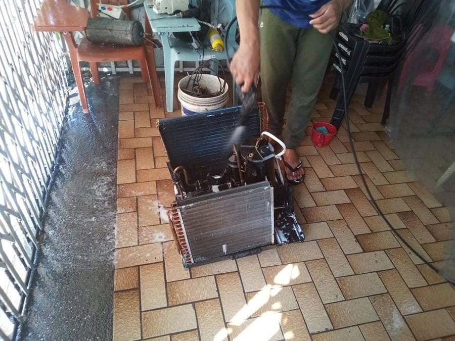 RPC AIRCON & REFRIGERATION REPAIR SHOP work photo